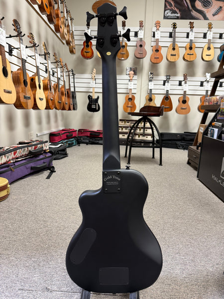 Gold Tone ME-Bass Micro Bass Ukulele w/Case - Matte Black