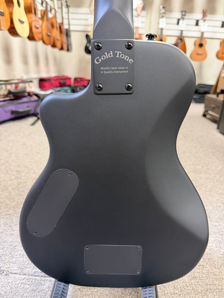 Gold Tone ME-Bass Micro Bass Ukulele w/Case - Matte Black