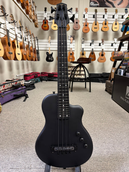 Gold Tone ME-Bass Micro Bass Fretless Ukulele w/Case - Matte Black