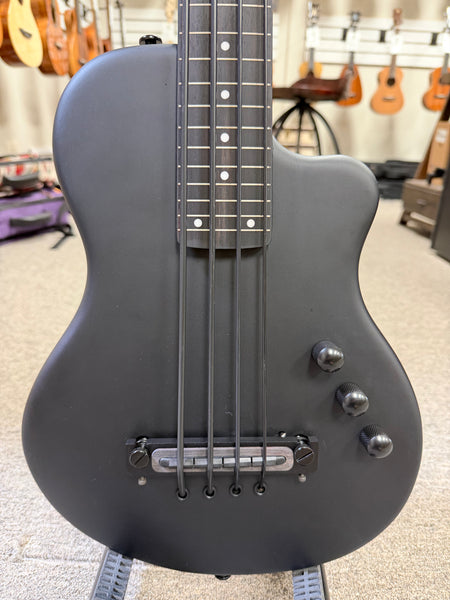 Gold Tone ME-Bass Micro Bass Fretless Ukulele w/Case - Matte Black