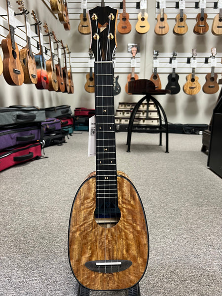 Rebel "Pieces" Solid Mango Pineapple Tenor Ukulele w/Case - Limited Edition