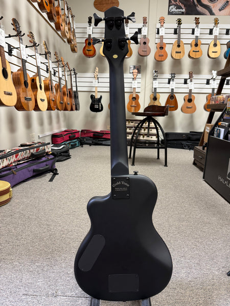 Gold Tone ME-Bass Micro Bass Fretless Ukulele w/Case - Matte Black