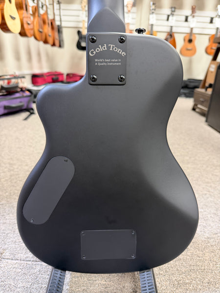 Gold Tone ME-Bass Micro Bass Fretless Ukulele w/Case - Matte Black