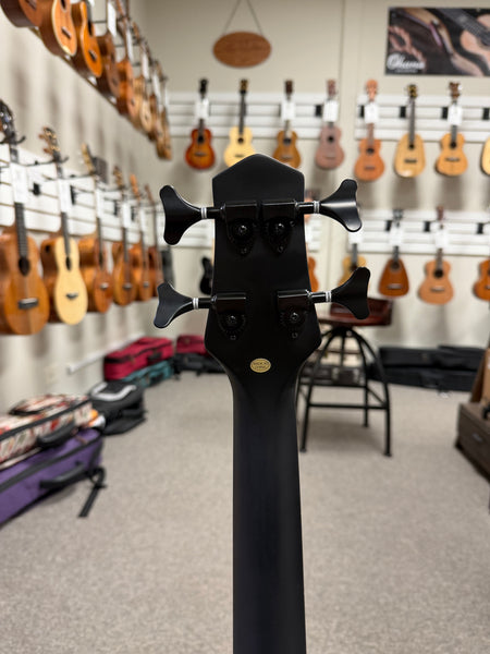 Gold Tone ME-Bass Micro Bass Fretless Ukulele w/Case - Matte Black