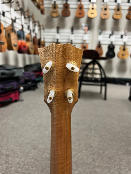 Rebel Double Cheese Soprano Ukulele w/Case - Matte Finish- Solid Spruce/Solid Mahogany