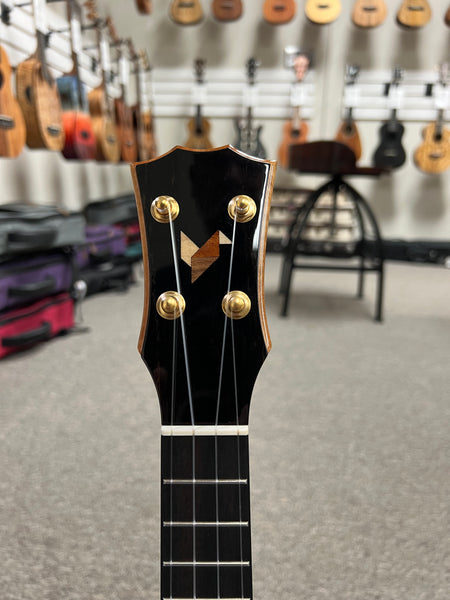 Rebel Cheesecake Soprano Ukulele w/Case- Solid Spruce/Solid Mahogany - Rebel Slim Soprano