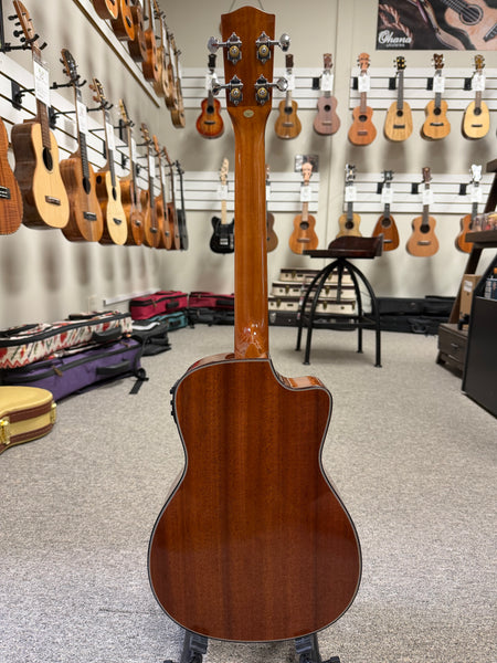 Ohana BK-35GCE-LH Lefty Solid Mahogany Electric Baritone Ukulele -  Left Handed