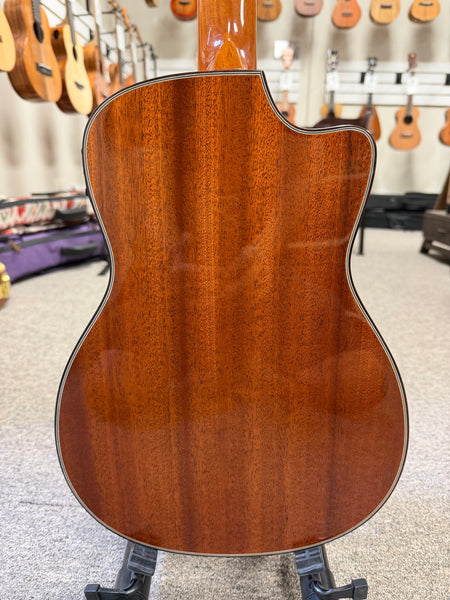 Ohana BK-35GCE-LH Lefty Solid Mahogany Electric Baritone Ukulele -  Left Handed