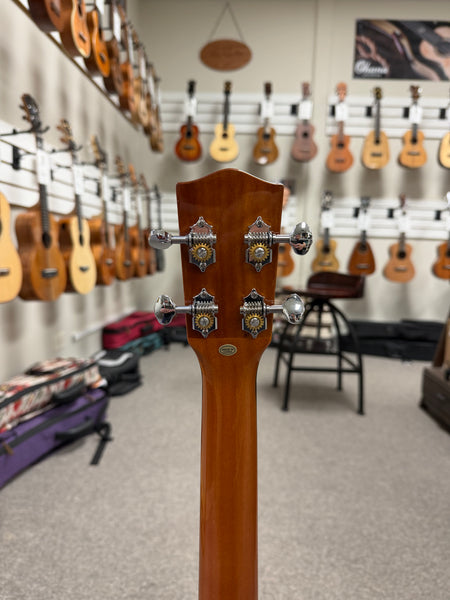Ohana BK-35GCE-LH Lefty Solid Mahogany Electric Baritone Ukulele -  Left Handed