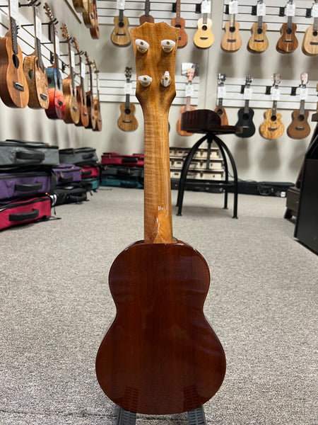 Rebel Cheesecake Soprano Ukulele w/Case- Solid Spruce/Solid Mahogany - Rebel Slim Soprano