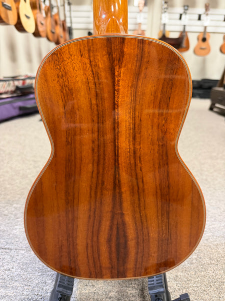 OHANA TK-350G Solid Koa Tenor Ukulele w/Hard Shell Case