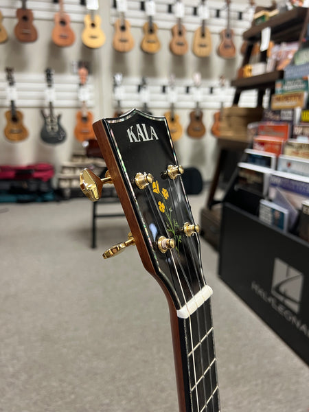 KALA KA-20th KOA-B Solid Koa/Mahogany Baritone Ukulele w/Case - 20th Anniversary Limited Edition