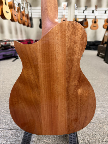 KALA Night Owl Acacia Revelator Electric Tenor Ukulele w/Case - B Stock #1