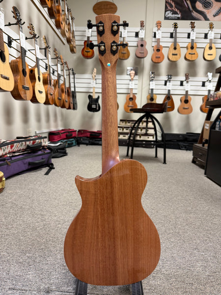 KALA Night Owl Acacia Revelator Electric Tenor Ukulele w/Case - B Stock #2