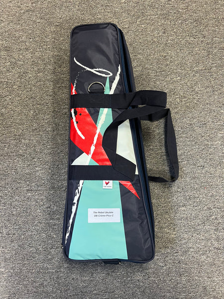 Rebel Double Creme Plus Solid Mango Concert Ukulele w/Case