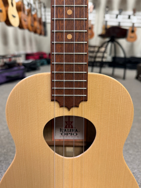 KoAloha KTO-10S Solid Spruce/Acacia Electric Tenor Opio Ukulele w/Case - Pre Loved