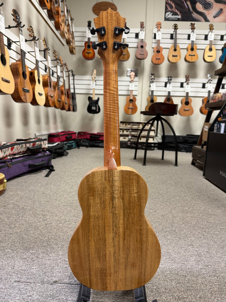 KoAloha KTO-10S Solid Spruce/Acacia Electric Tenor Opio Ukulele w/Case - Pre Loved