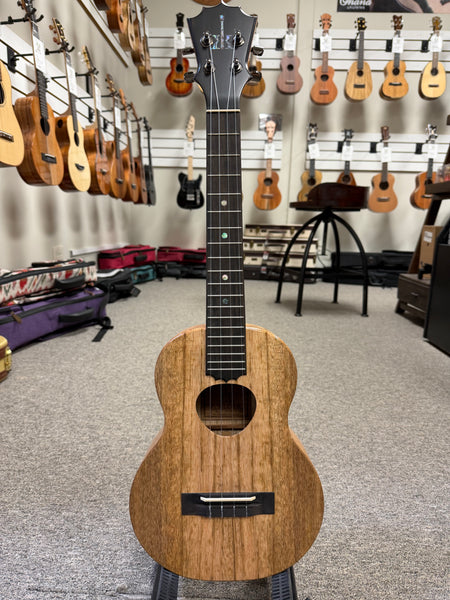 KoAloha KTM-10MG Solid Mango Royal Pikake Electric Tenor Ukulele w/Case - Pre Loved