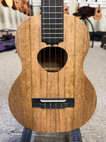 KoAloha KTM-10MG Solid Mango Royal Pikake Electric Tenor Ukulele w/Case - Pre Loved