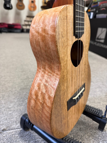 KoAloha KTM-10MG Solid Mango Royal Pikake Electric Tenor Ukulele w/Case - Pre Loved