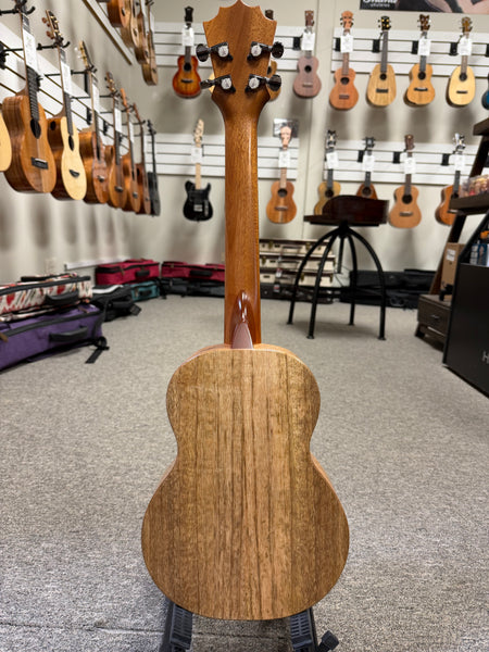 KoAloha KTM-10MG Solid Mango Royal Pikake Electric Tenor Ukulele w/Case - Pre Loved