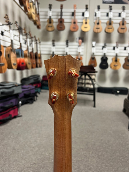 Rebel Double Cheese Tenor Ukulele w/Case - Solid Spruce/Solid Mahogany