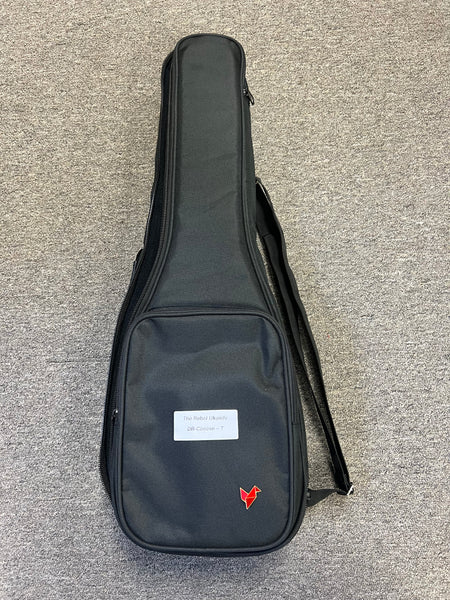 Rebel Double Cheese Tenor Ukulele w/Case - Solid Spruce/Solid Mahogany