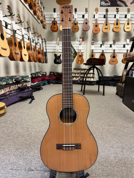 KALA KA-SCAC-B Solid Cedar Top Baritone Ukulele - Solid Cedar/Acacia