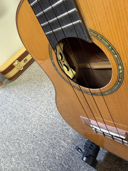 Flight Diana TE Electric Tenor Ukulele w/Case - Solid Cedar/Walnut