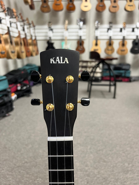 KALA Revelator Nautilus Master Grade Korina Electric Tenor Ukulele w/Case - Made In The U.S.A. - Aloha City Ukes