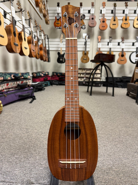 HUG A-SP Solid Acacia Soprano Long Neck Ukulele