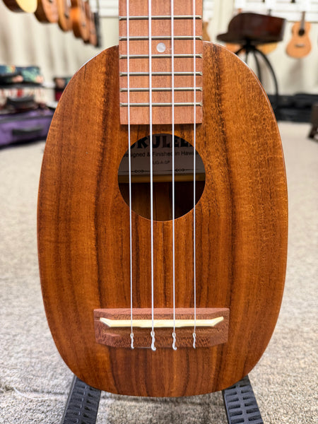 HUG A-SP Solid Acacia Soprano Long Neck Ukulele