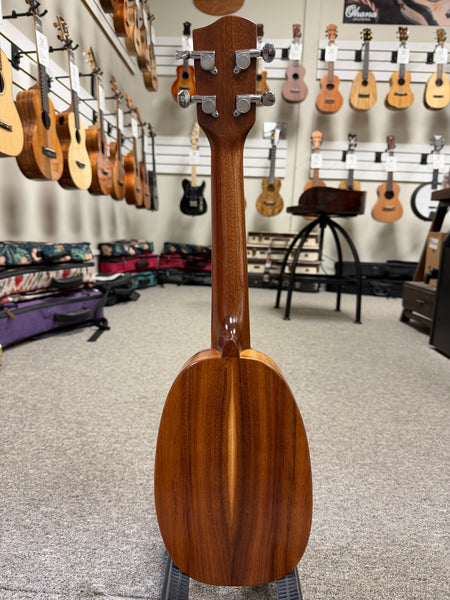 HUG A-SP Solid Acacia Soprano Long Neck Ukulele
