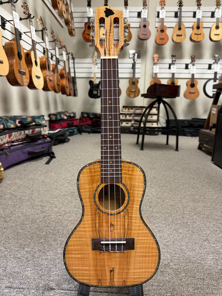 HUG SMP-CG Spalted Maple Concert Ukulele