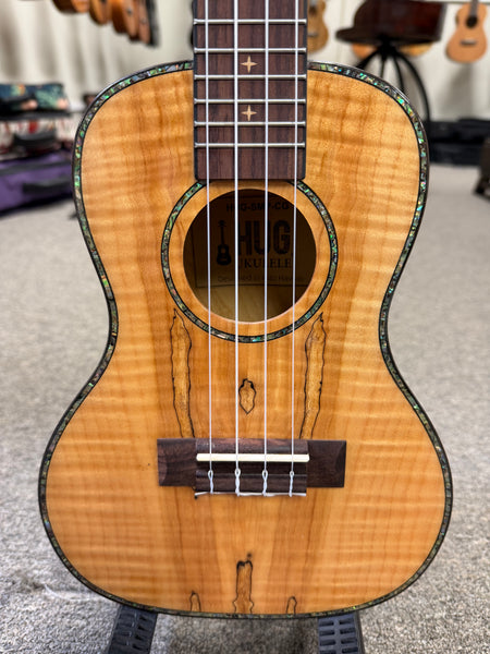 HUG SMP-CG Spalted Maple Concert Ukulele