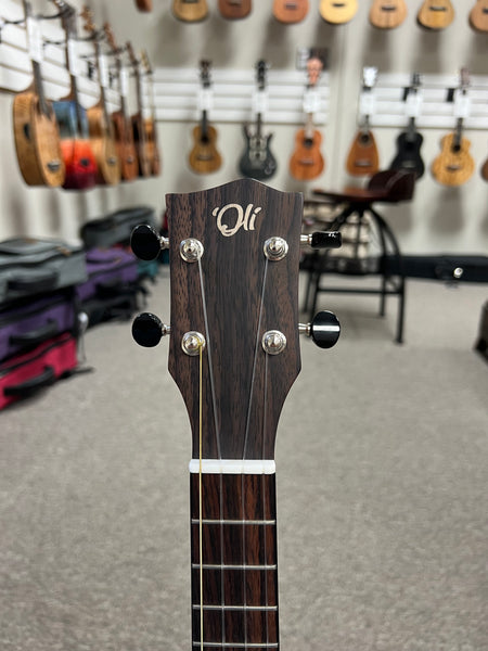 Oli L-TM-S Solid Mahogany Satin Tenor Ukulele w/Case