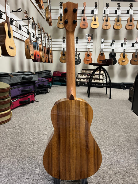 Oli L1-BCA Solid Cedar/Acacia Baritone Ukulele w/Case