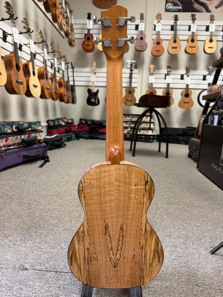 HUG SCSM-T Solid Cedar/Spalted Maple Tenor Ukulele