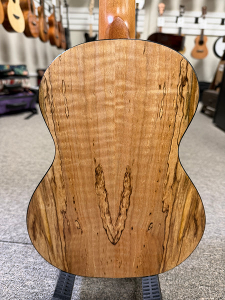 HUG SCSM-T Solid Cedar/Spalted Maple Tenor Ukulele