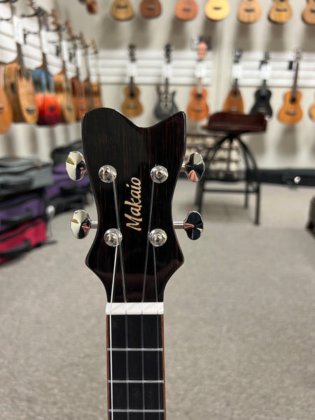 Makaio MSMT-10E  Electric Spalted Mango Tenor Ukulele w/Case - #2