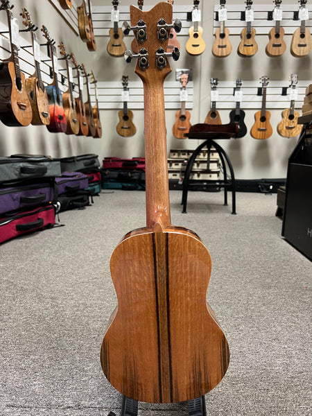 Makaio MSMT-10E  Electric Spalted Mango Tenor Ukulele w/Case - #2