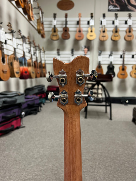 Makaio MSMT-10E  Electric Spalted Mango Tenor Ukulele w/Case - #2