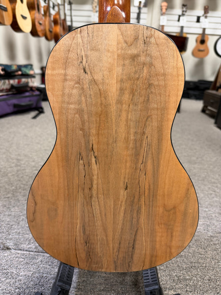 HUG SCSM-B Solid Cedar/Spalted Maple Baritone Ukulele