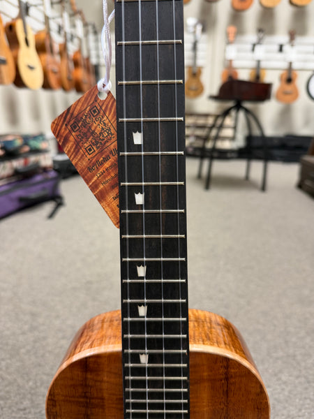 KoAloha Red Label "Polani" Solid Curly Koa Tenor Ukulele w/Case #2