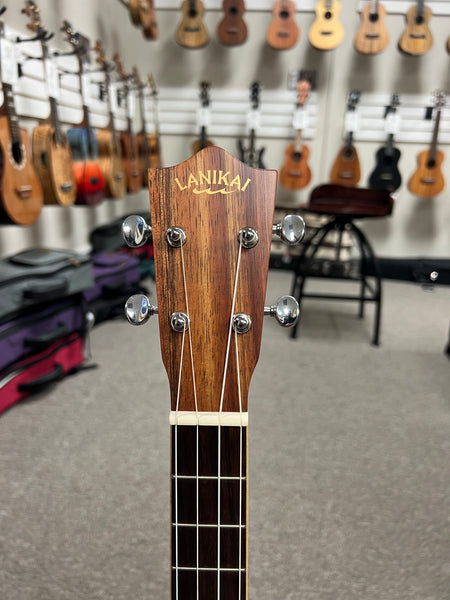 Lanikai ACST-B Acacia Baritone Ukulele w/Case - Solid Top
