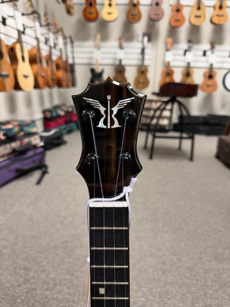 KoAloha Red Label "Polani" Solid Curly Koa Concert Ukulele w/Case