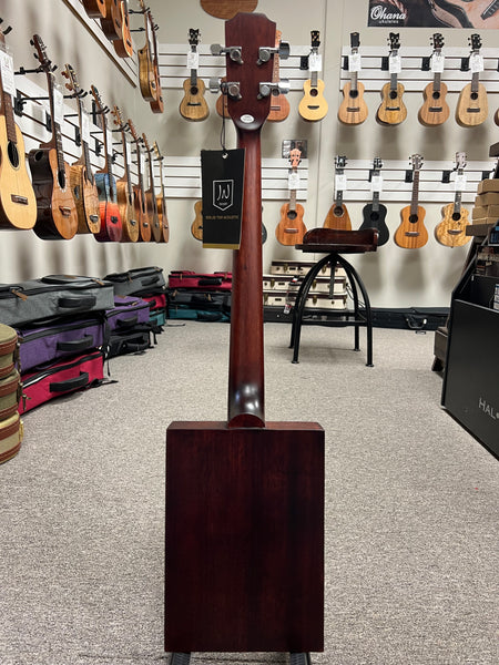 JN Guitars Cask Puncheon Cigar Box Resonator Baritone Ukulele w/Case