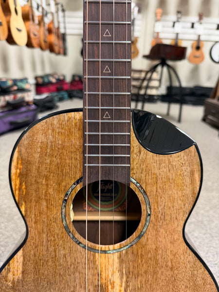 Flight Maia Solid Mango/Rosewood Steel String Electric Baritone Ukulele w/Case - #2