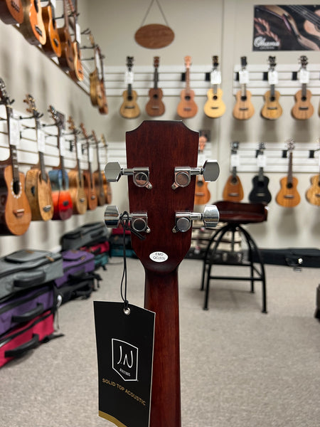 JN Guitars Cask Puncheon Cigar Box Resonator Baritone Ukulele w/Case