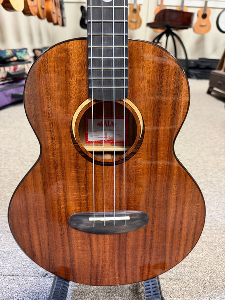 KALA KA-CT-SA-BG Solid Acacia Baritone Ukulele w/Case #1 - Contour Series